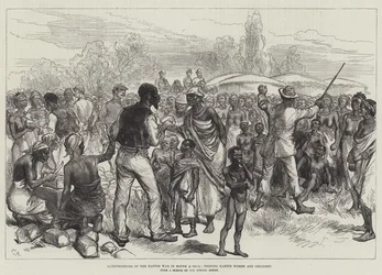 Erinnerungen an den Kaffir-Krieg in Südafrika, Fütterung von Kaffir-Frauen und -Kindern